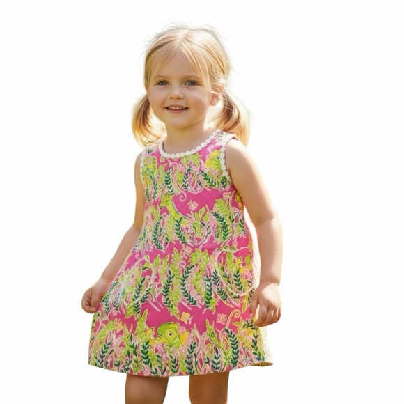 Vintage/Little Girl/Lilly Pulitzer Millionaires Row Dress/Size: 4T